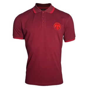 Poloshirt "Tipped Red"