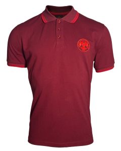 Poloshirt "Tipped Red"