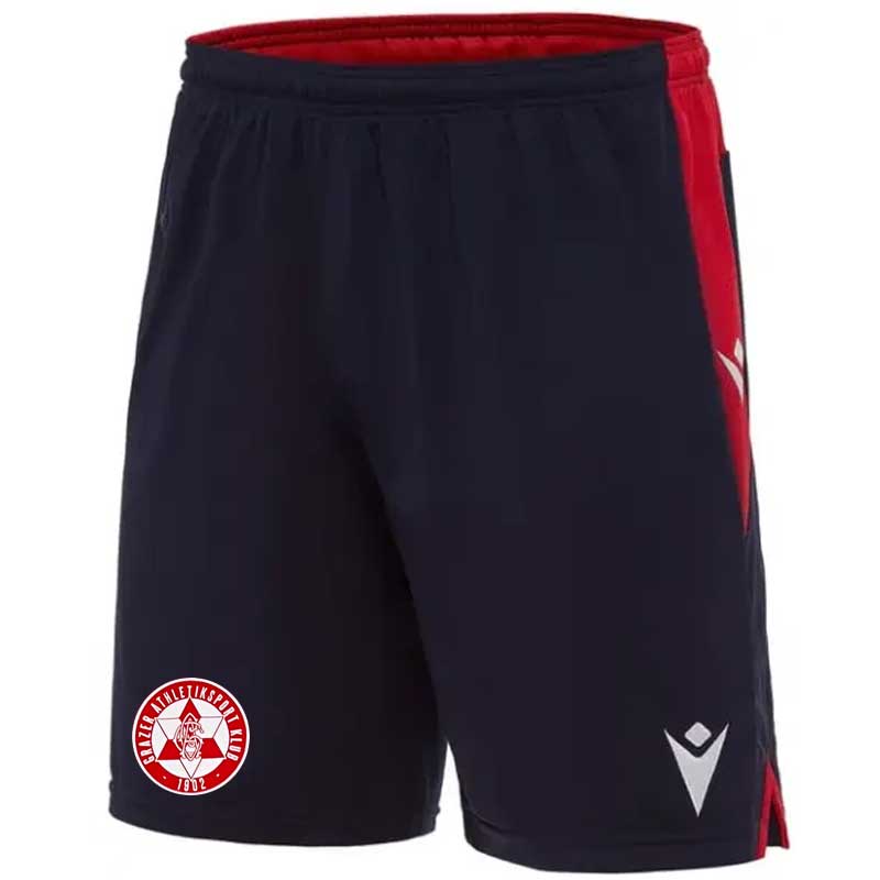 TEMPEL SHORTS NAV/RED