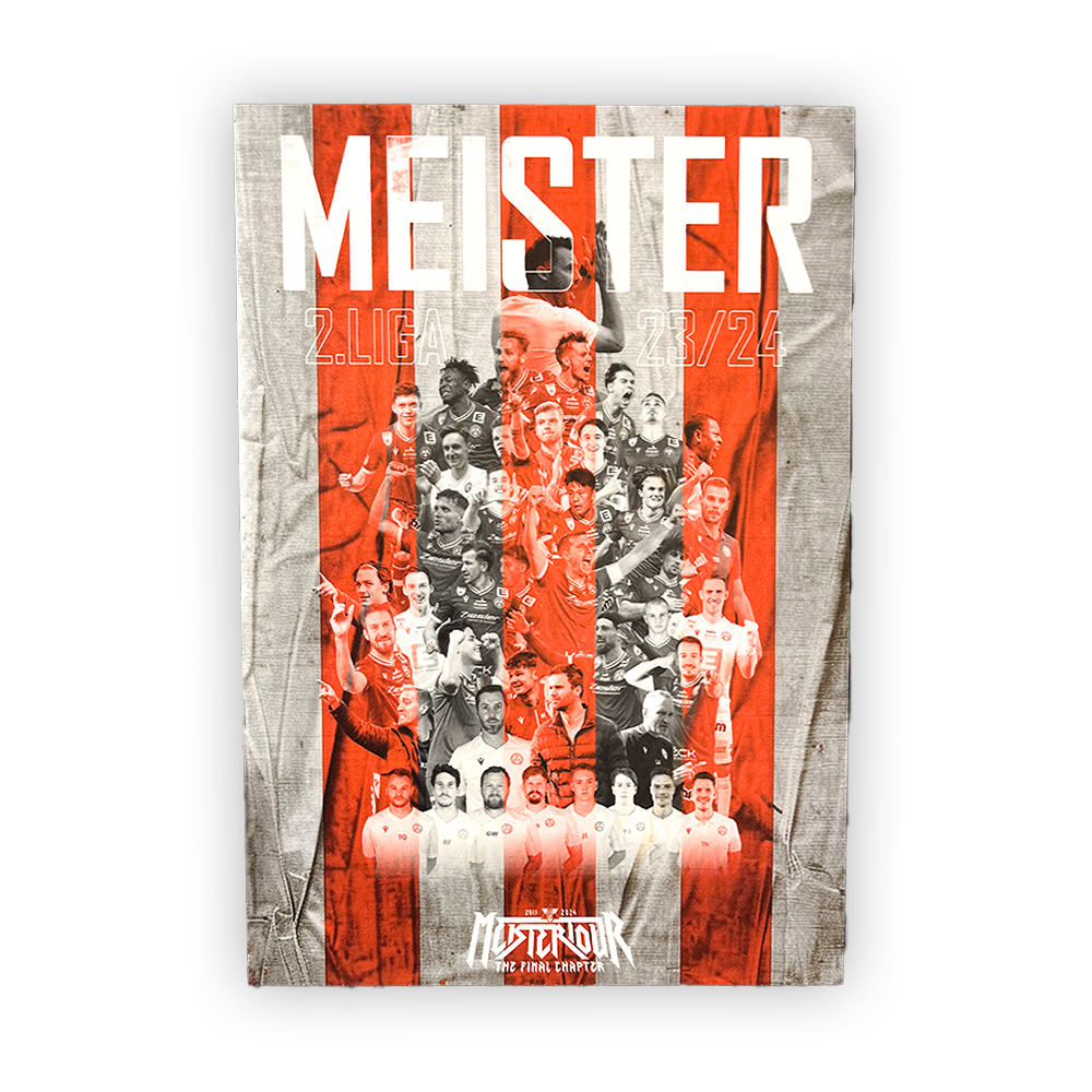 Unterschrifttafel "Meister"