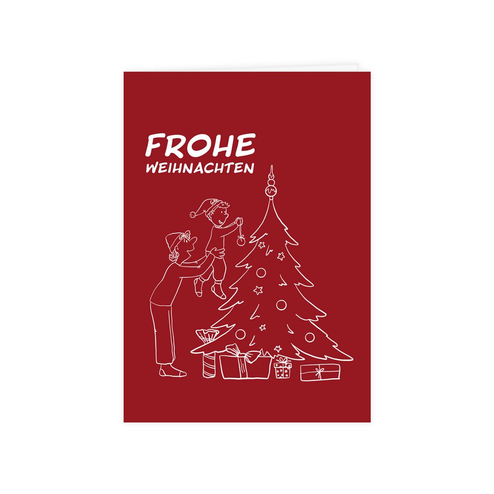 Weihnachtskarte "Baum"