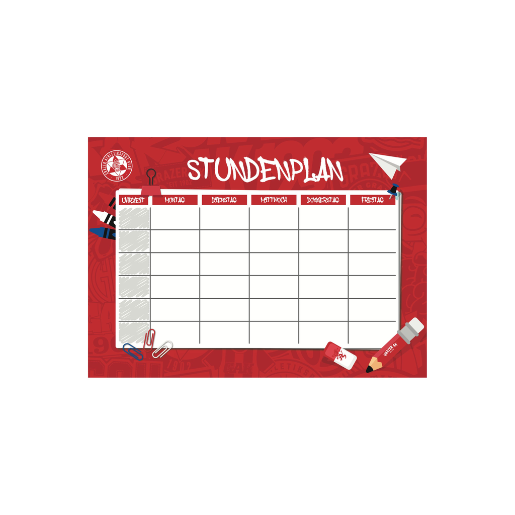 Stundenplan "GAK" 