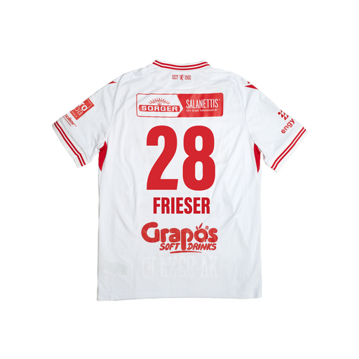 Away Match-Worn Frieser
