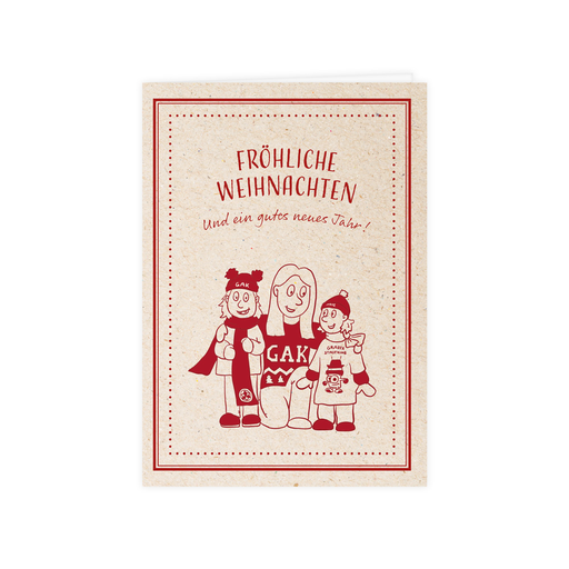 Weihnachtskarte "Familie"